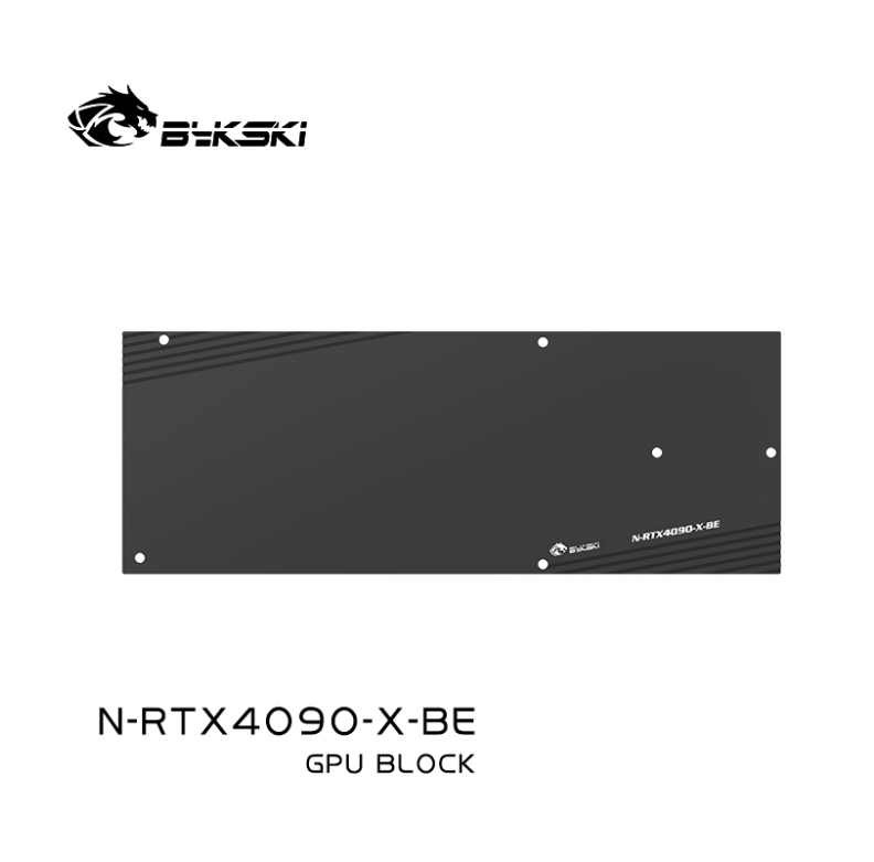 Rtx 4090 Water Block Full Cover - Bykski GPU-Wasserblock für NVIDIA RTX 4090