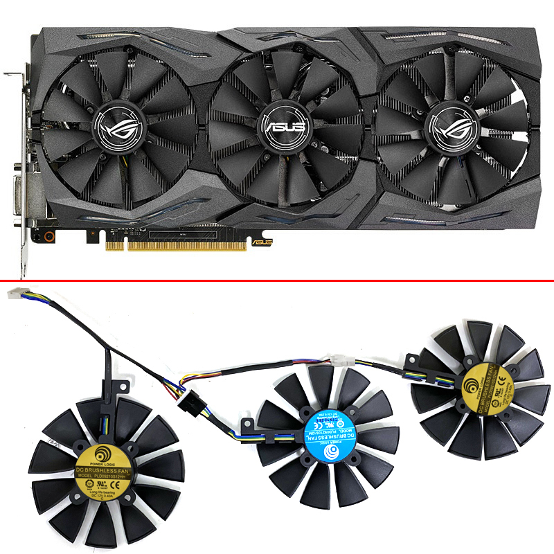 Rtx 3090 24Gb Gddr6X - 87mm pld09210s12hh Kühler lüfter für asus