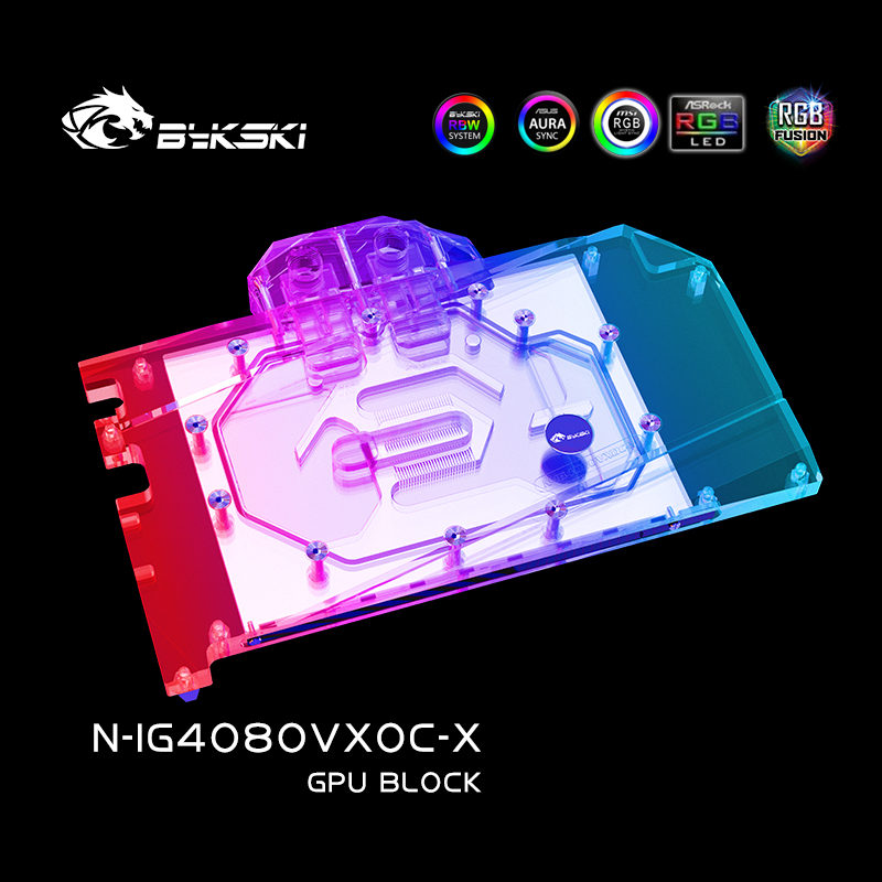 Rtx 4080 Water Cooling Block - Bykski Wasserblock für Colorful GeForce RTX