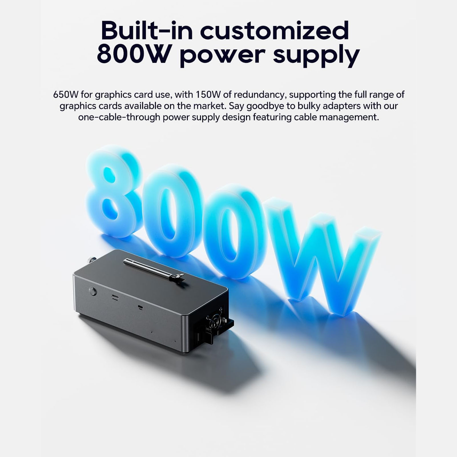 EGPU-Dockingstation mit 800W N – Oculink Gpu Dock Station Bewertung und Preis