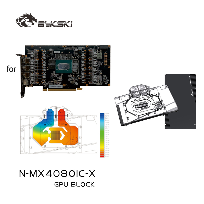 Bykski N-MX4080IC-X GPU-Block  – Rtx 4080 Water Cooling Block Bewertung und Preis