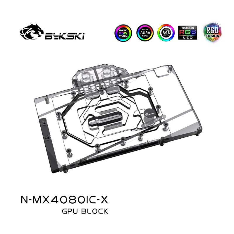 Bykski N-MX4080IC-X GPU-Block  – Rtx 4080 Water Cooling Block Bewertung und Preis