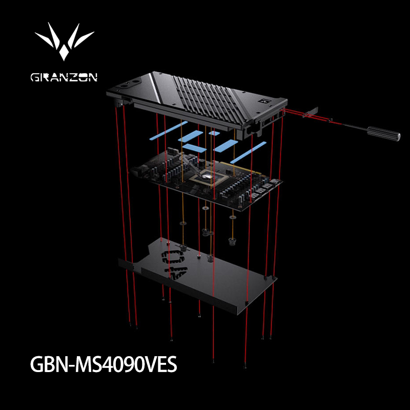Granzon GPU-Wasserblock für MS – Rtx 4090 Water Block Full Cover Bewertung und Preis