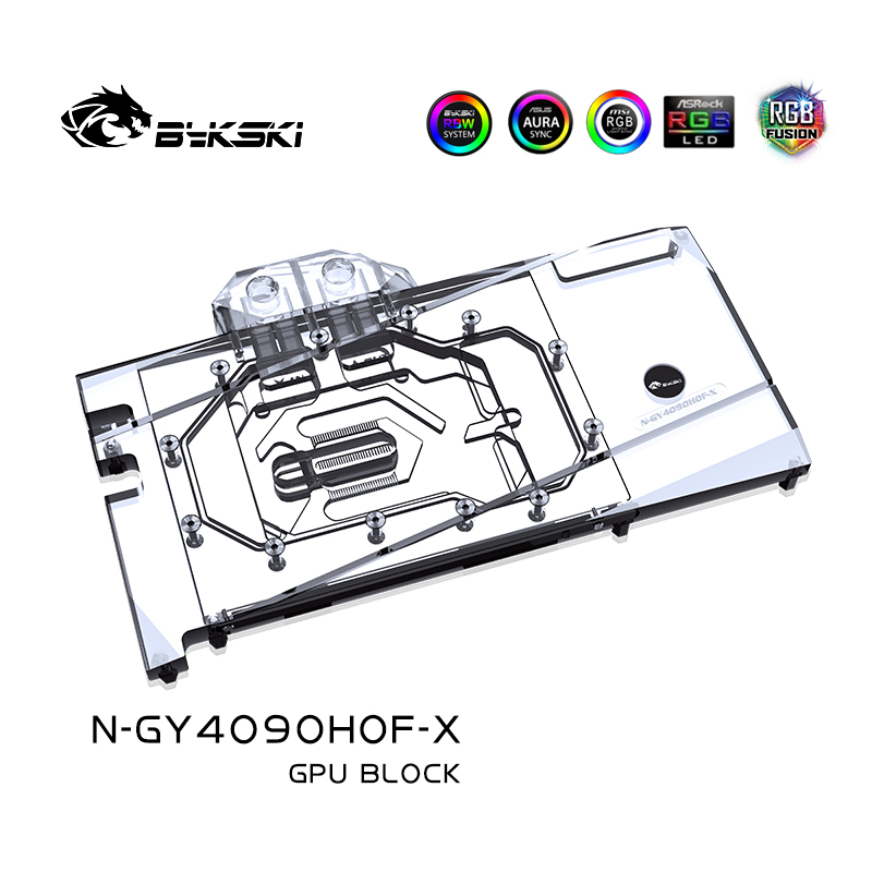 Bykski N-GY4090HOF-X GPU-Block – Rtx 4090 Water Block Full Cover Bewertung und Preis