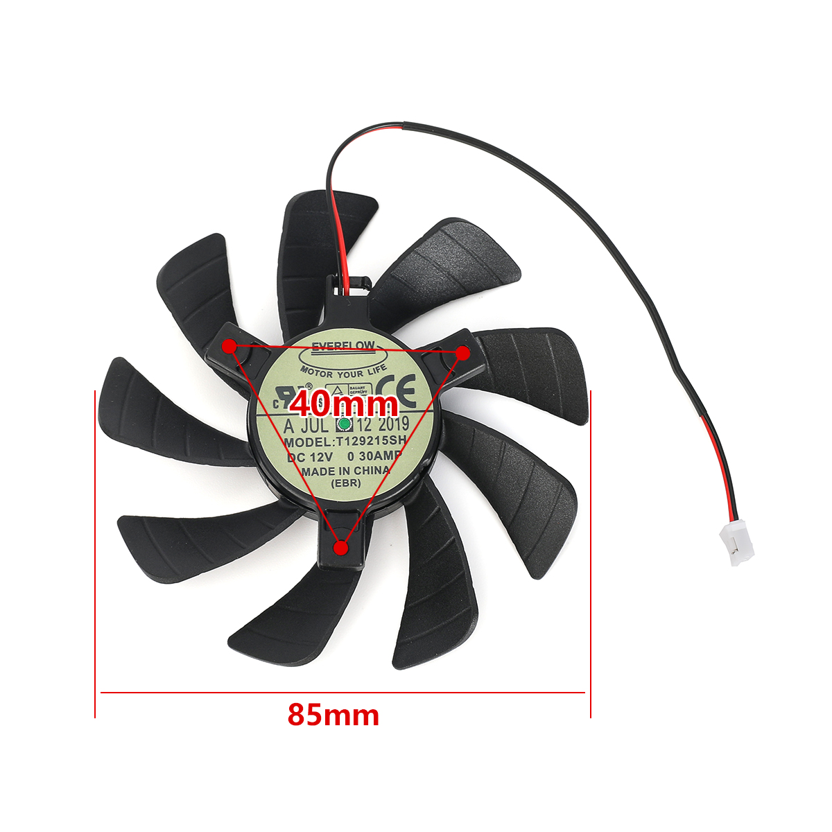 Neuer 85 mm T129215SH Kühlerlü – Rtx 3090 24Gb Gddr6X Bewertung und Preis