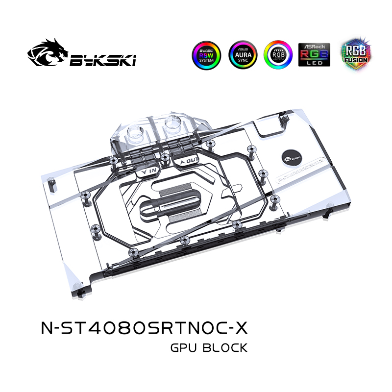 Bykski N-ST4080SRTNOC-X GPU-Bl – Rtx 4080 Water Cooling Block Bewertung und Preis