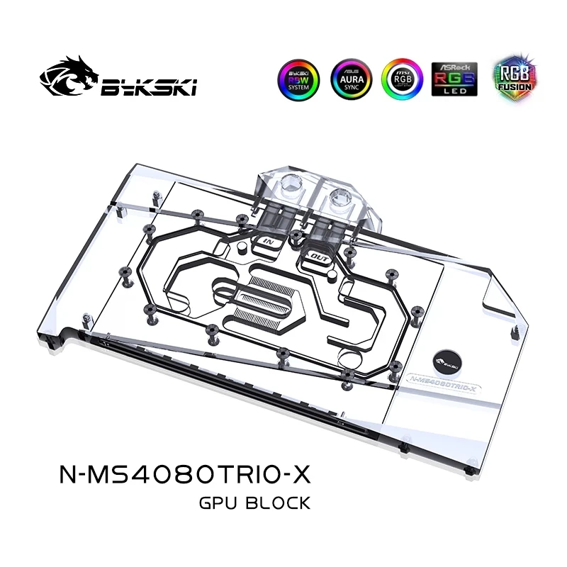 Bykski GPU-Block für MSI RTX 4 – Rtx 4080 Water Cooling Block Bewertung und Preis