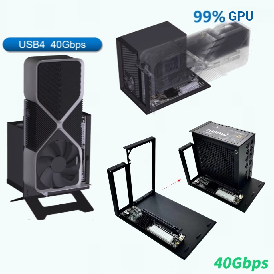 UT4G Externer eGPU-Adapter USB – Gpu External Dock Egpu Thunderbolt 4 Bewertung und Preis