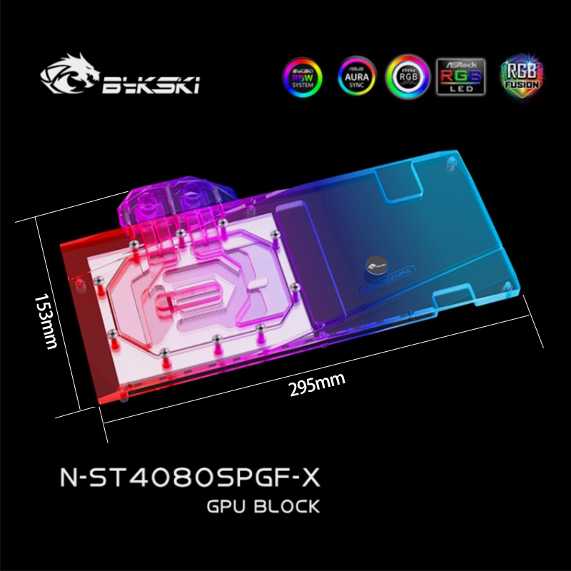 Bykski N-ST4080SPGF-X GPU-Bloc – Rtx 4080 Super 16Gb Bewertung und Preis